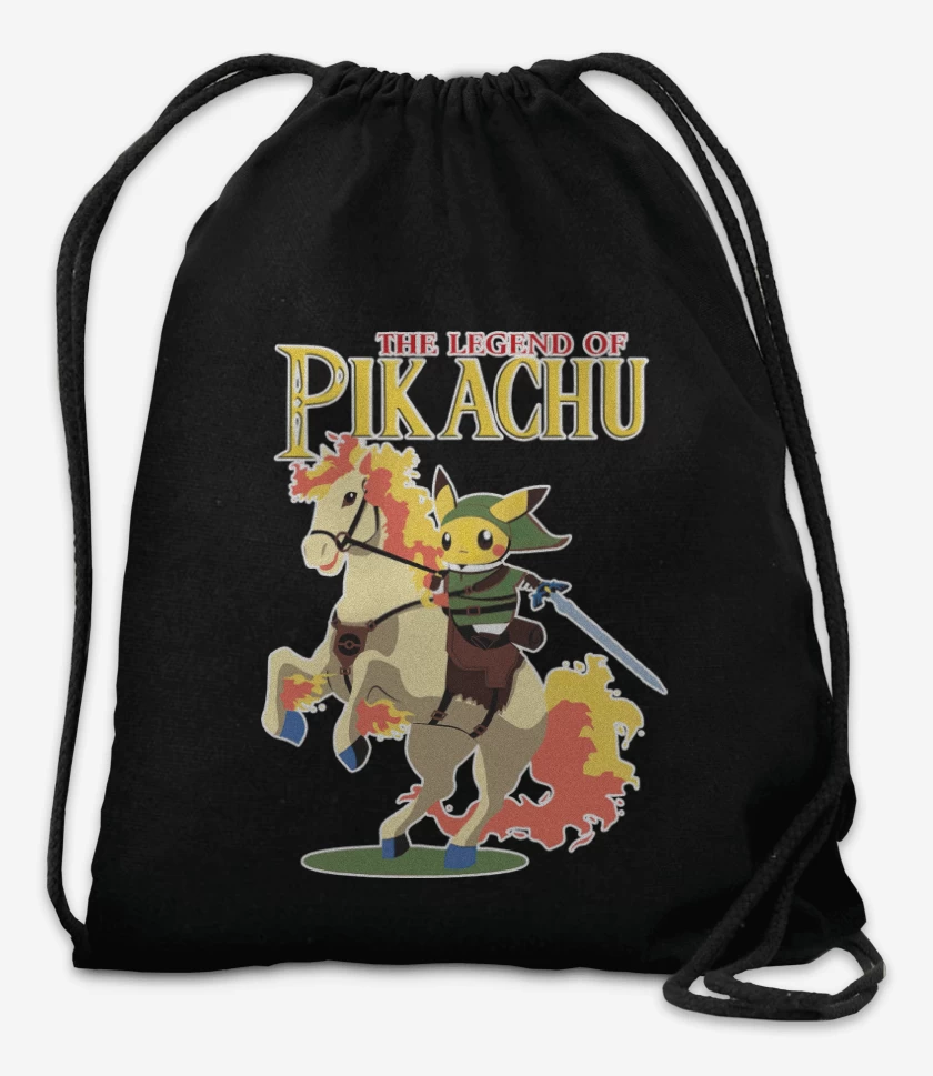 Mochila Negro de The Legend of Pika