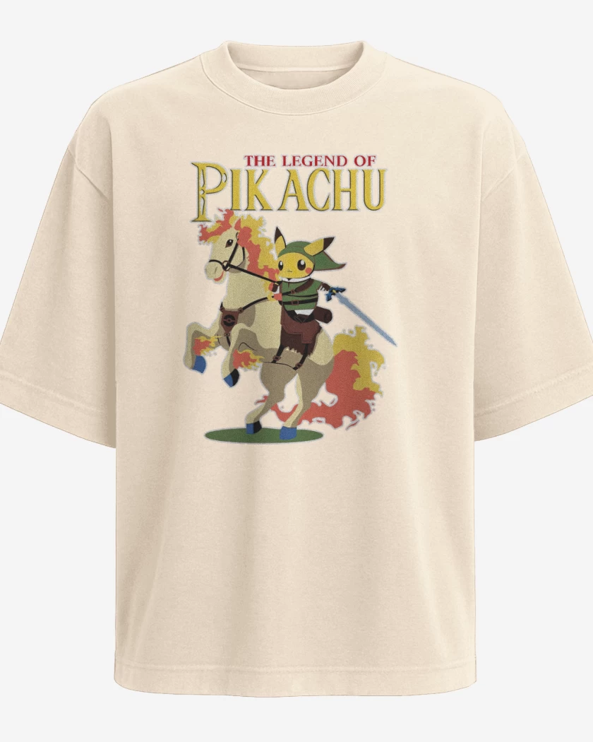 Polera Oversize Beige de The Legend of Pika