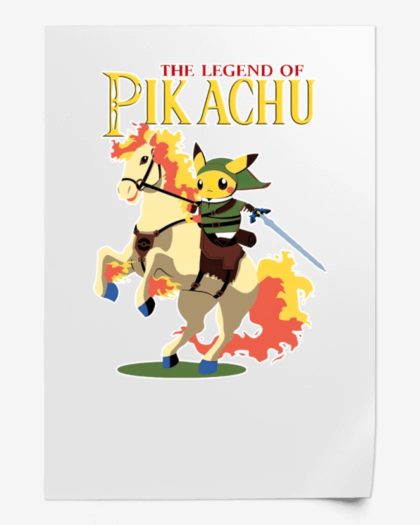Print The Legend of Pika