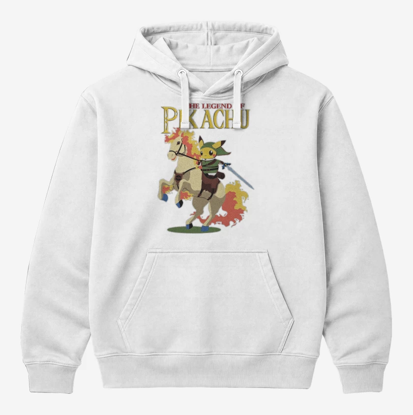 Polerón Canguro Blanco de The Legend of Pika