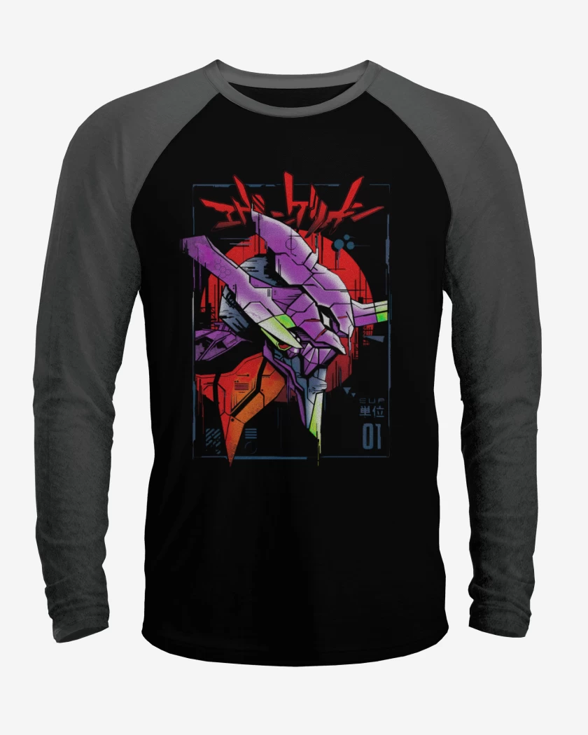 Polera Raglan Evangelions 3