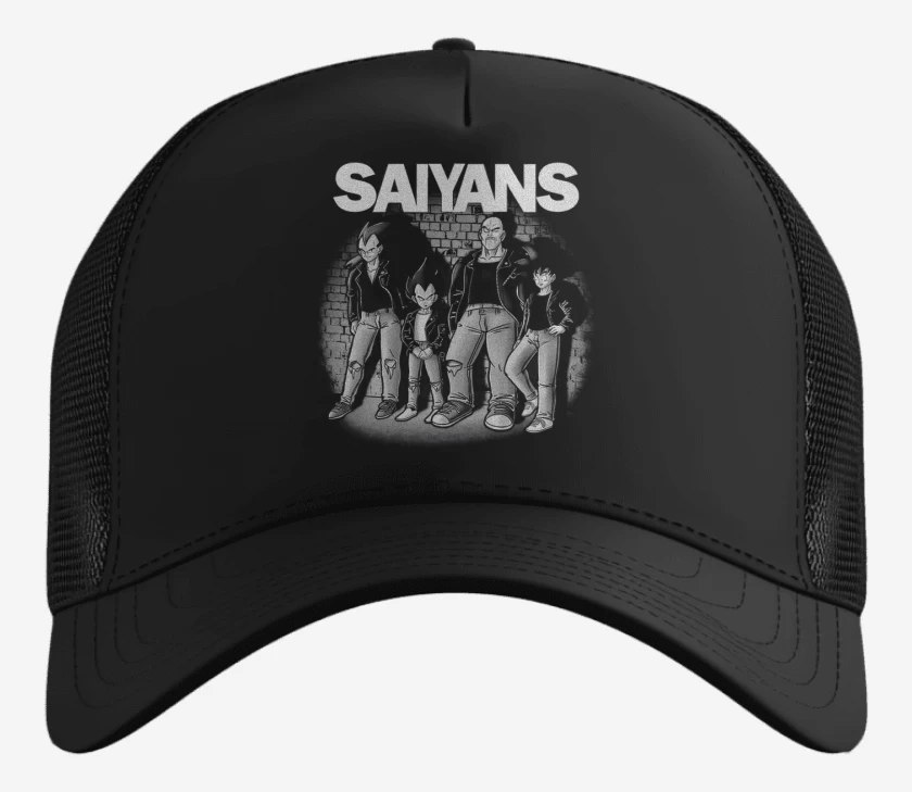 Gorro Negro de Saiyans