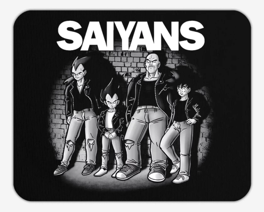 Mousepad Saiyans