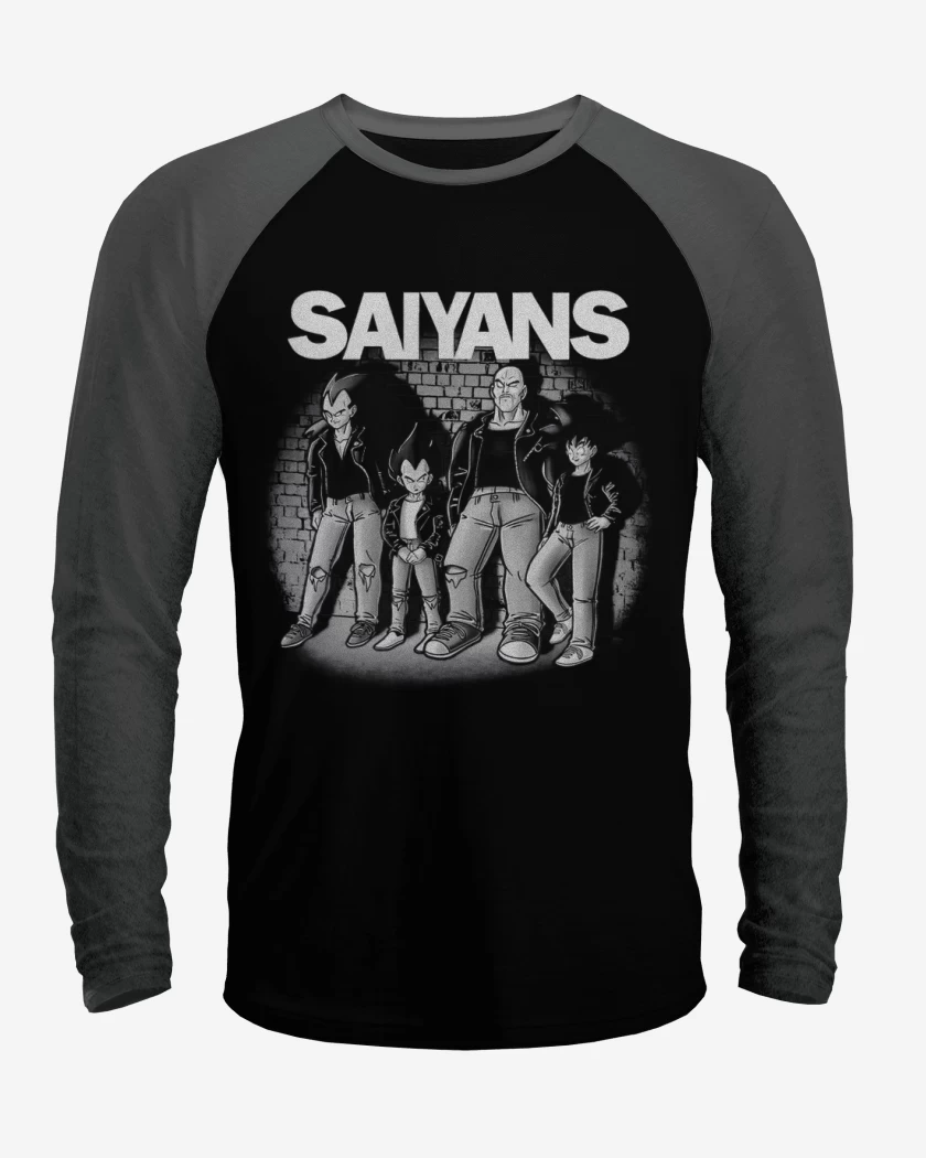 Polera Raglan Saiyans
