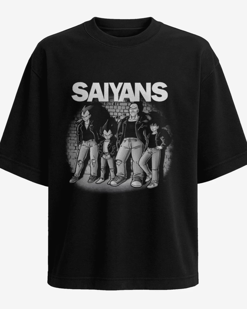 Polera Oversize Saiyans