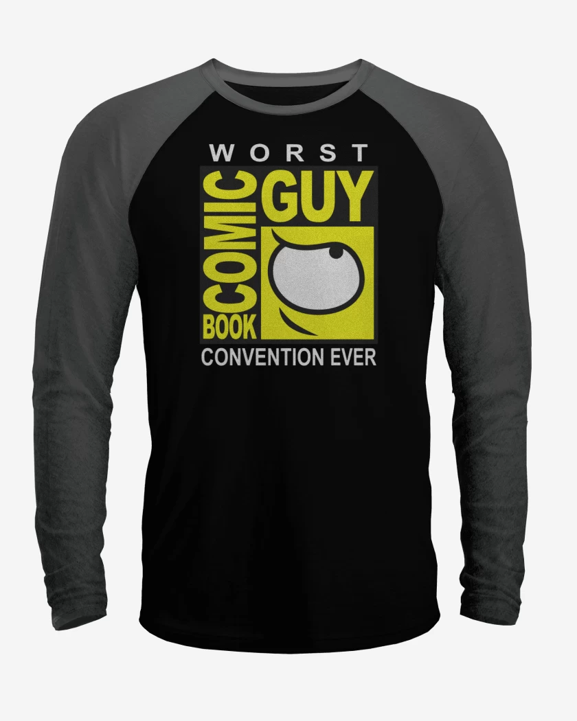 Polera Raglan La Peor Convención del Comic