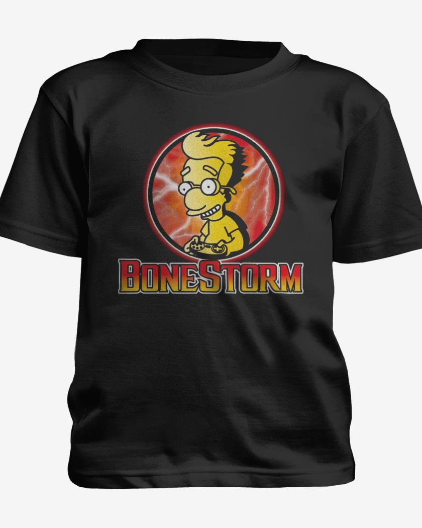 Polera de niño Negro de Milhoustorm