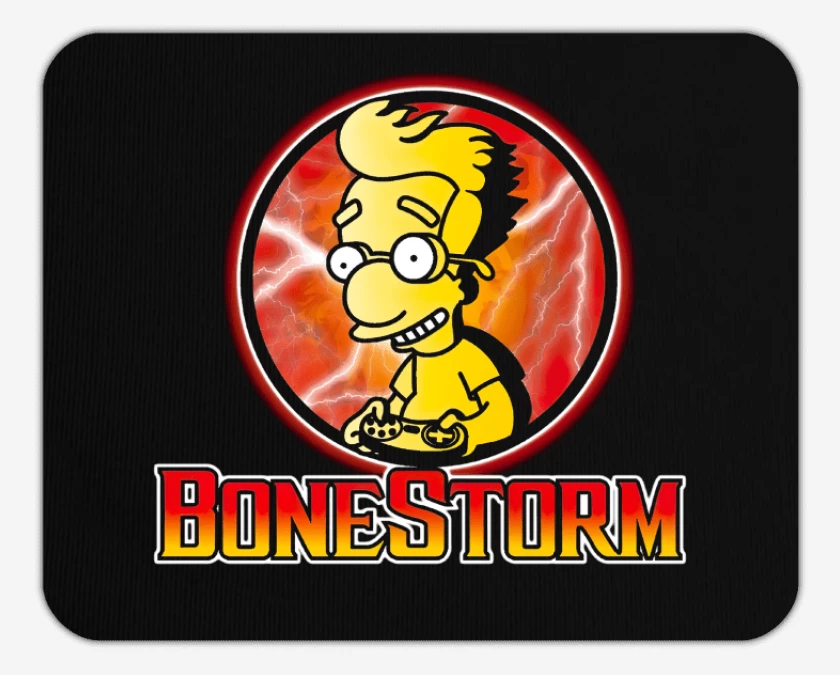 Mousepad Negro de Milhoustorm