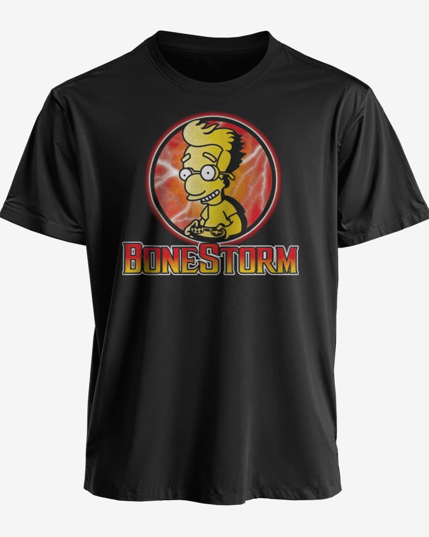 Polera premium Negro de Milhoustorm