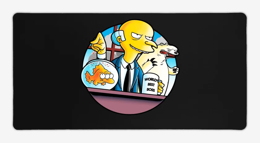 Mouse pad Gamer El Mejor Jefe del Mundo