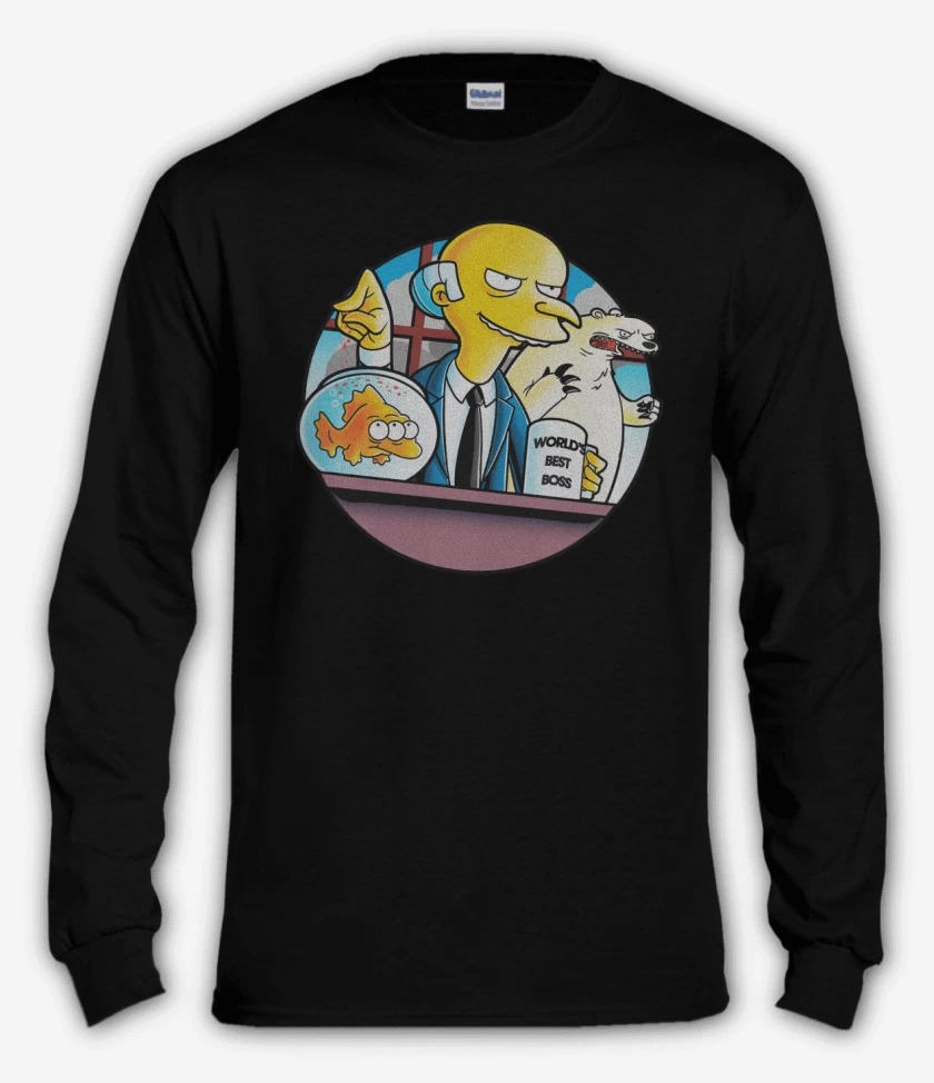 Polera manga larga El Mejor Jefe del Mundo