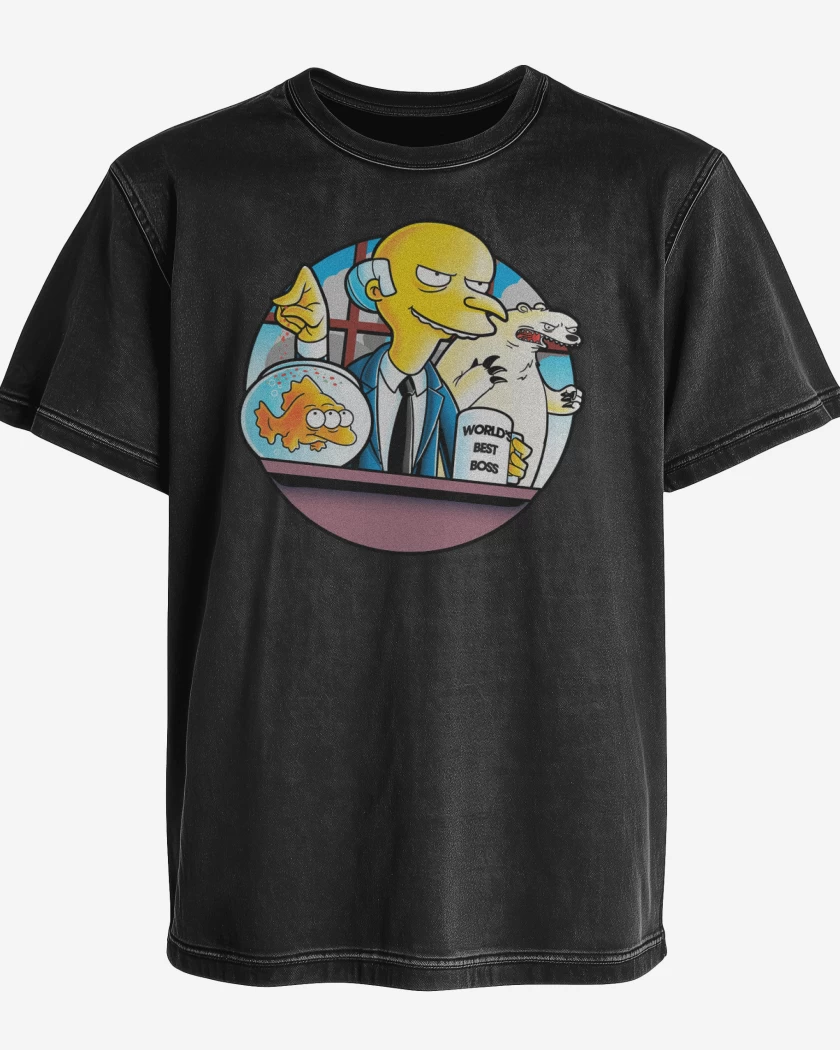 Polera desgastada El Mejor Jefe del Mundo