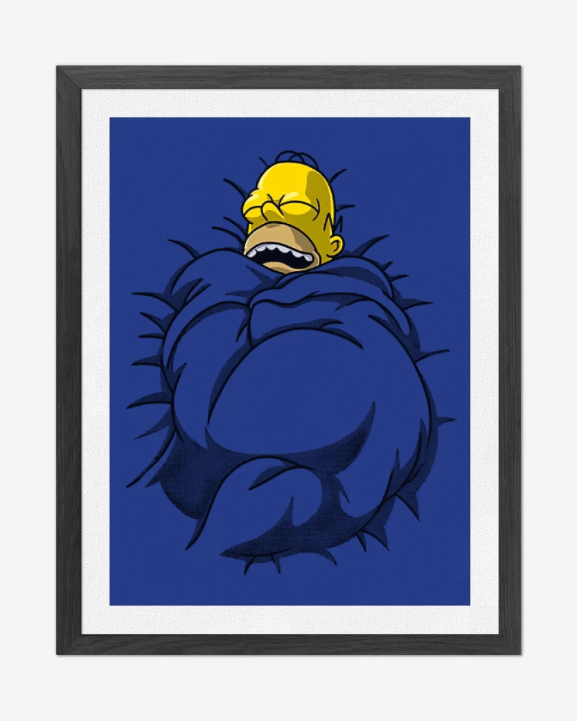 Cuadro decorativo Azul Rey de Homero Dormilón