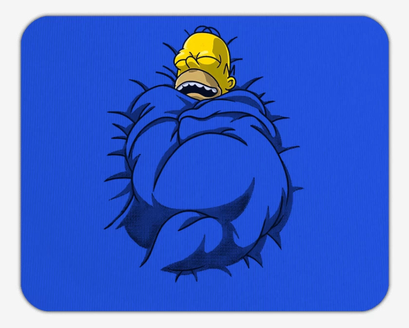 Mousepad Homero Dormilón
