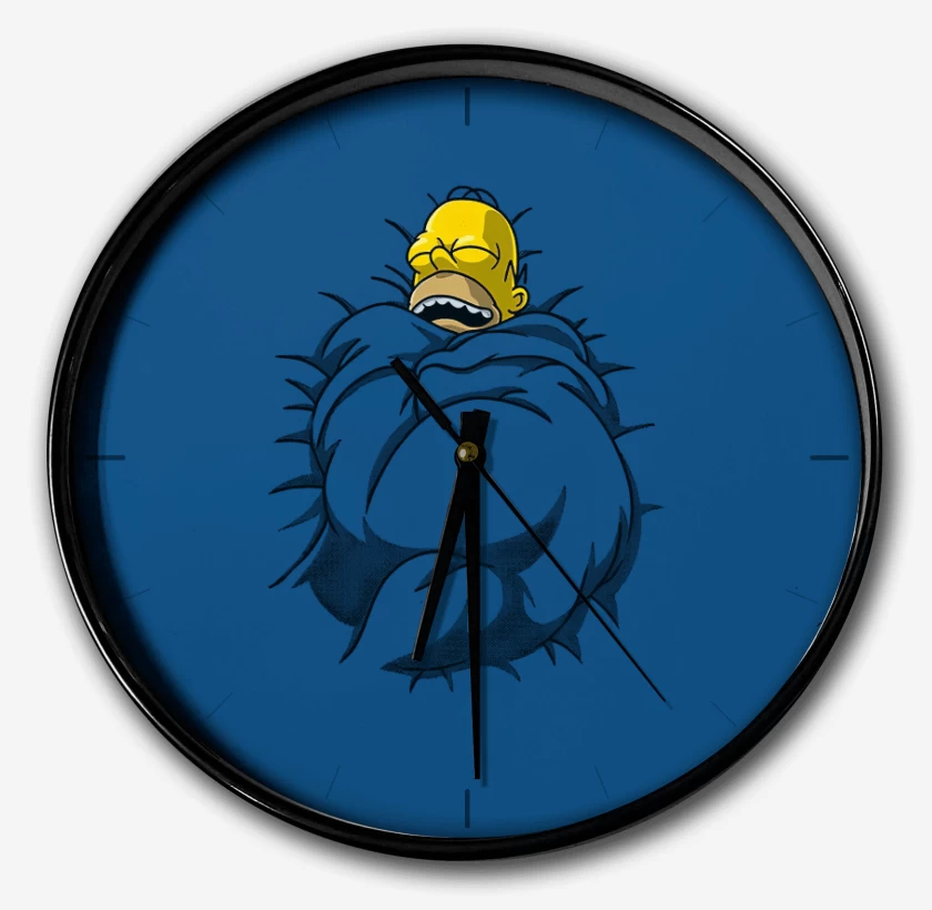 Reloj Azul Rey de Homero Dormilón