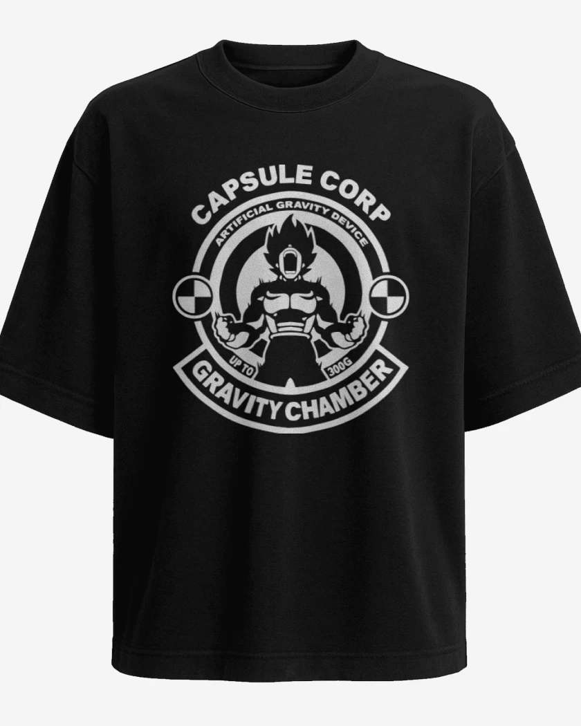 Polera Oversize Capsule Corp. Gravity Chamber