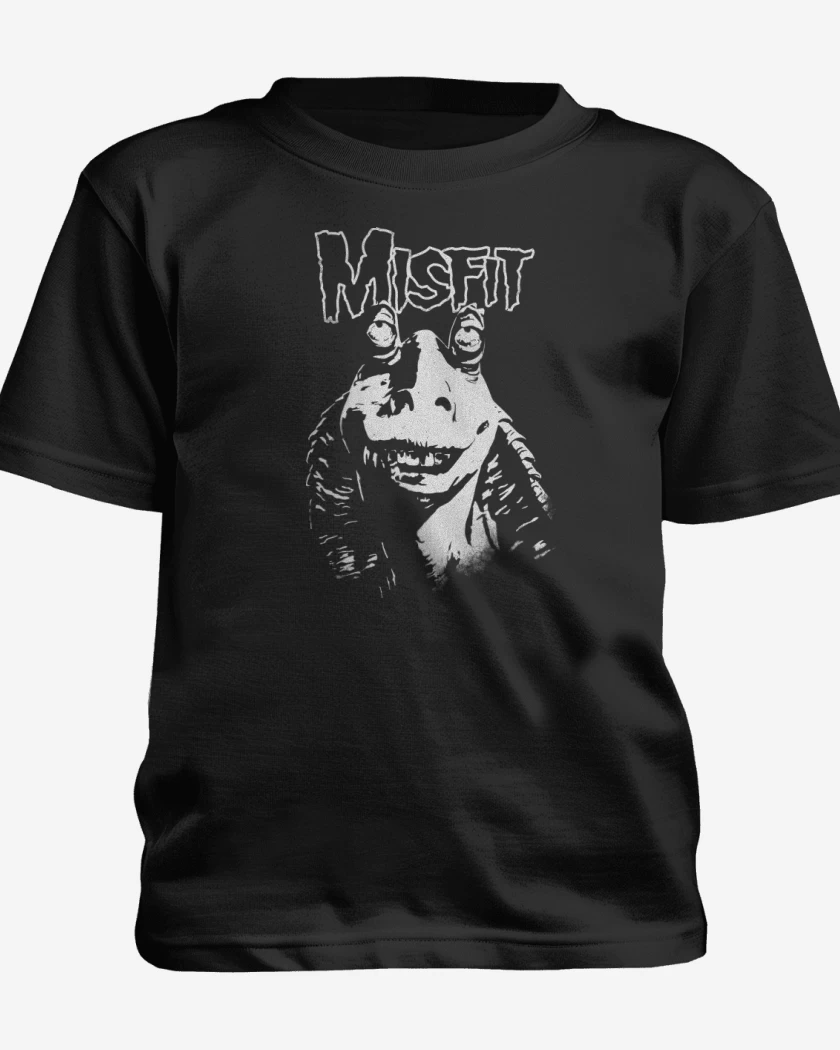 Polera de niño Negro de Jar Jar Binkfist