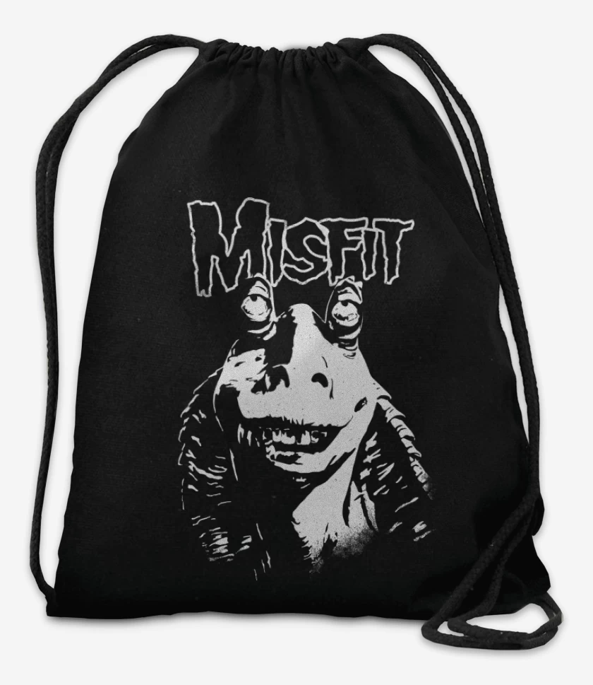 Mochila Negro de Jar Jar Binkfist