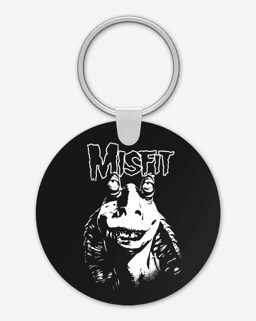 Llavero Negro de Jar Jar Binkfist