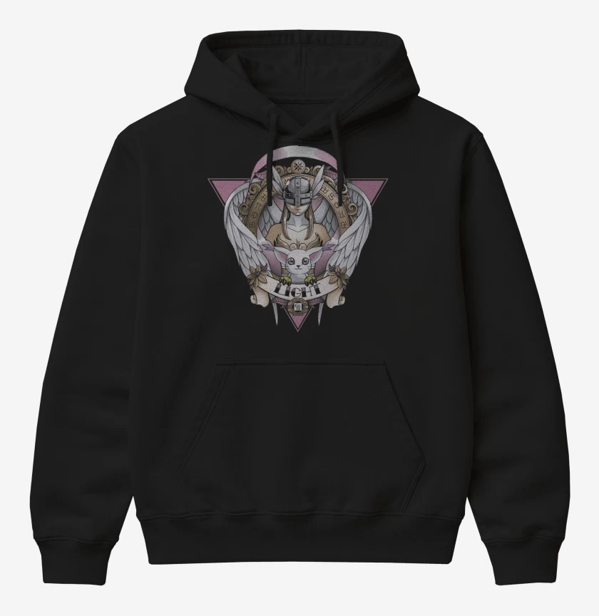 Poleron Canguro básico Negro de Angewomon