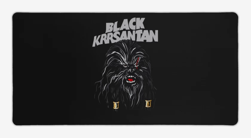 Mouse pad Gamer Black Krrsantan