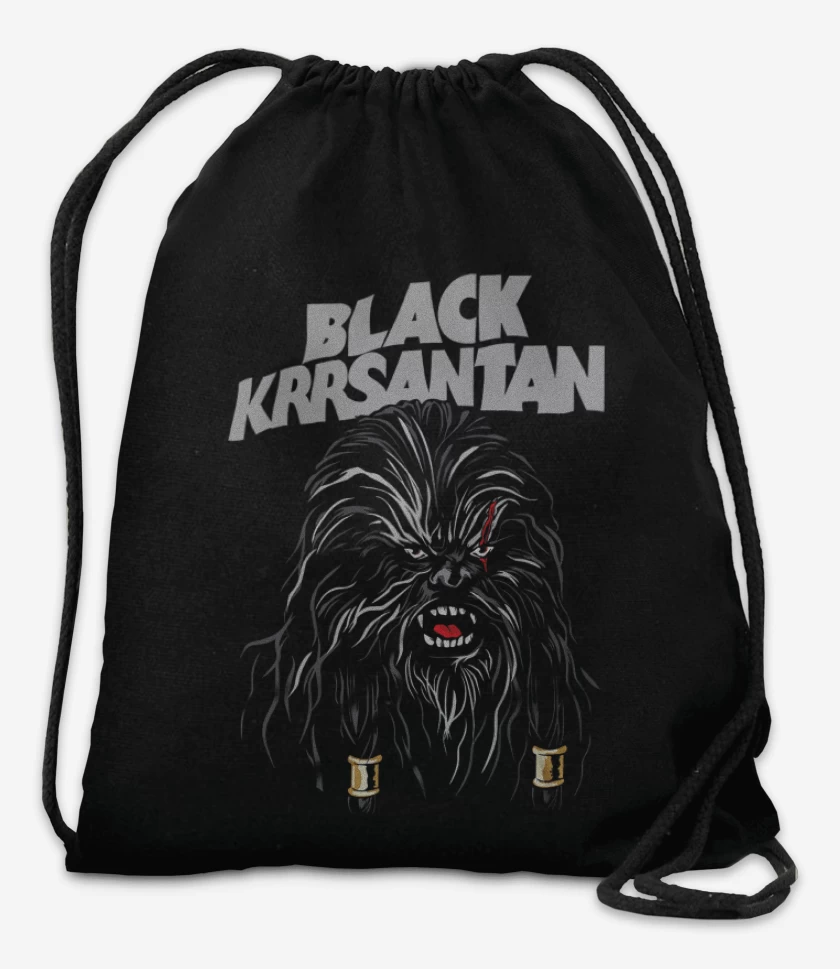 Mochila Negro de Black Krrsantan