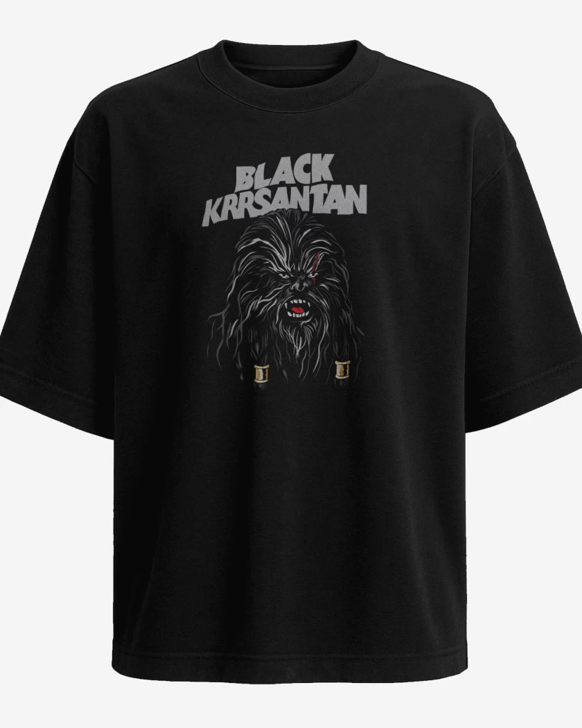 Polera Oversize Black Krrsantan