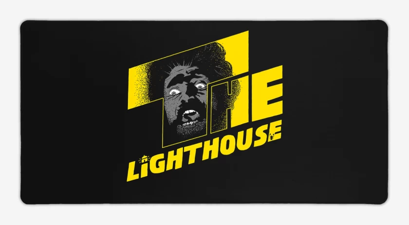 Mouse pad Gamer Negro de The Lighthouse