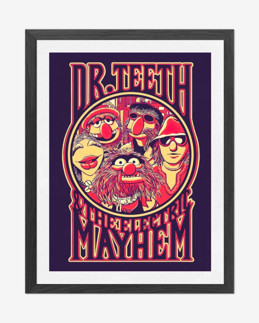 Cuadro decorativo Morado de Dr. Teeth & The Electric Mayhem