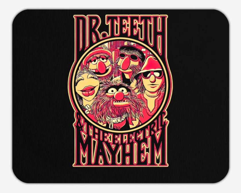 Mousepad Dr. Teeth & The Electric Mayhem