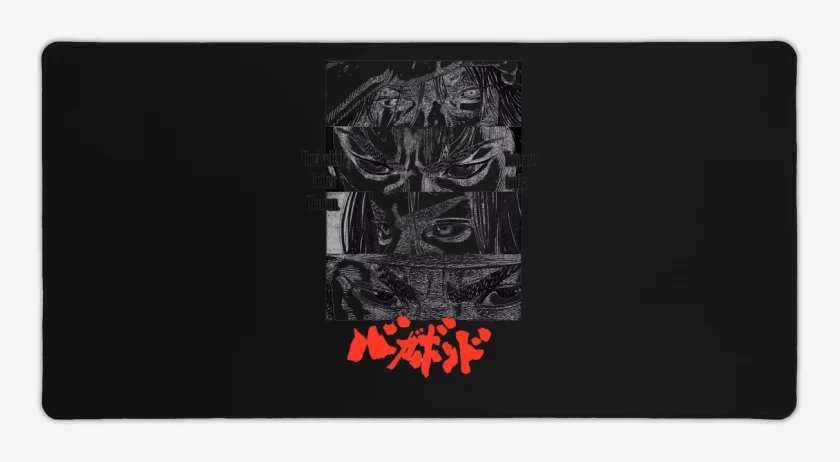 Mouse pad Gamer Negro de Vagabond
