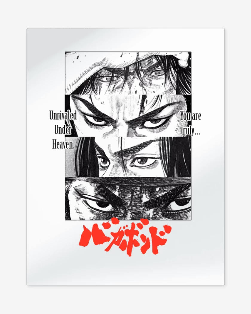 Print metalico Blanco de Vagabond
