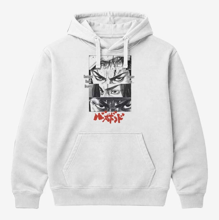 Polerón Canguro Blanco de Vagabond