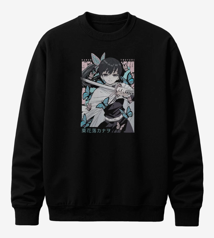 Poleron polo Negro de Kanao Tsuyuri