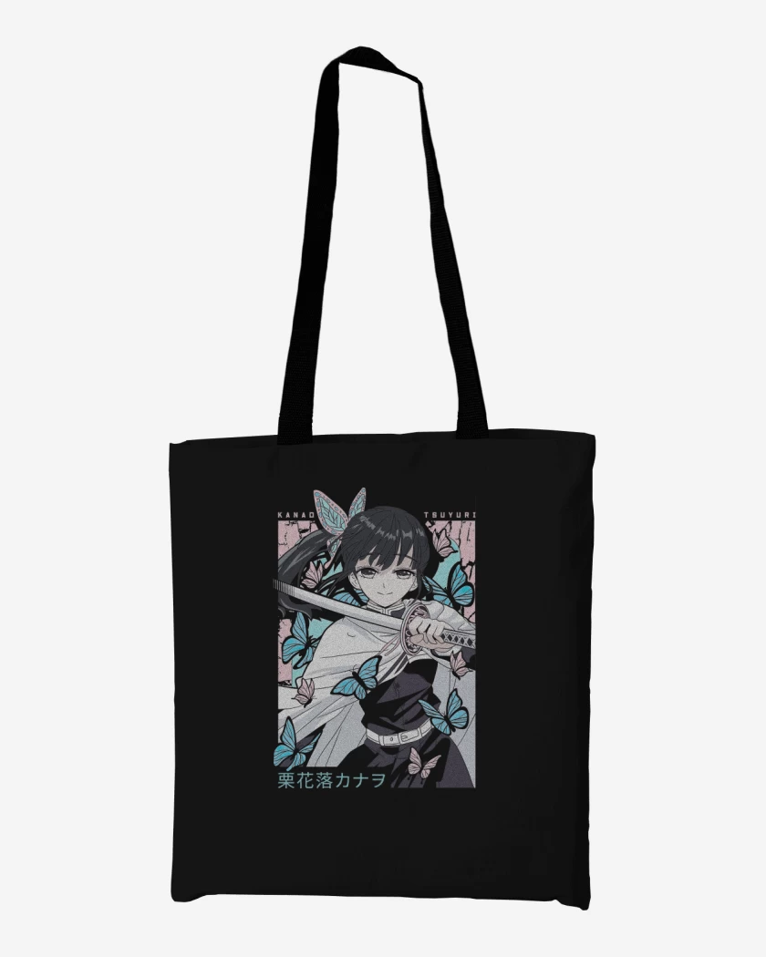 Totebag Negro de Kanao Tsuyuri