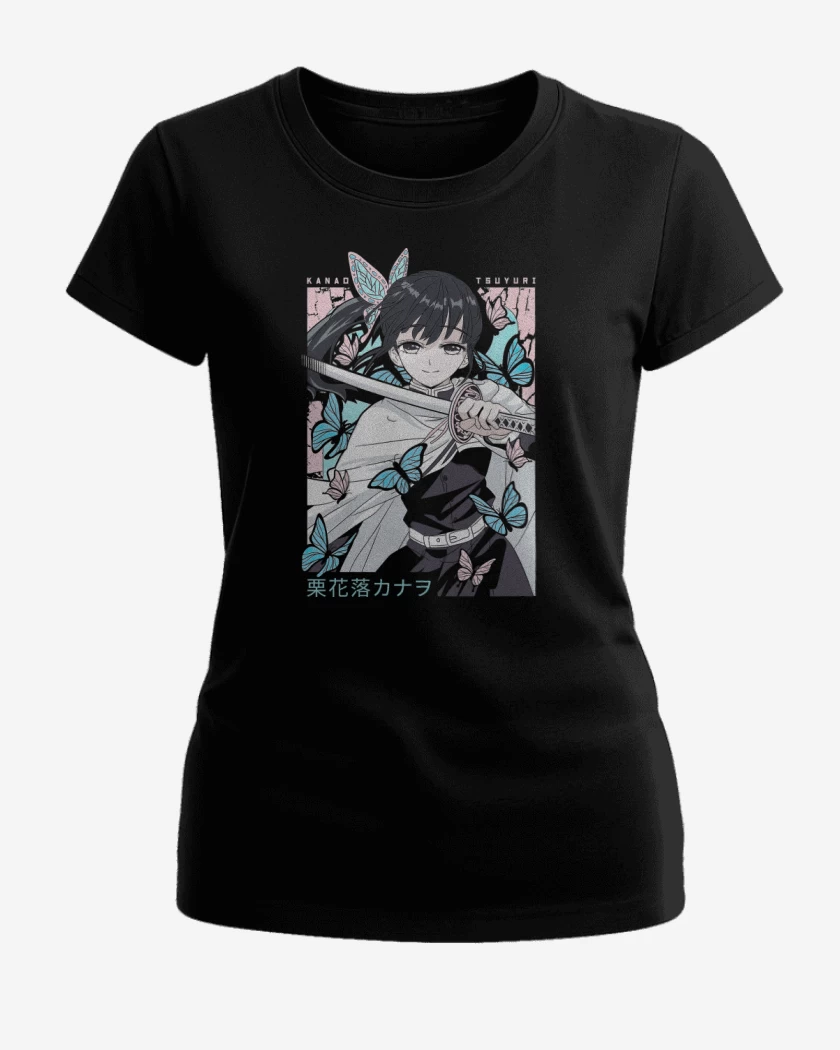 Polera de Mujer Negro de Kanao Tsuyuri