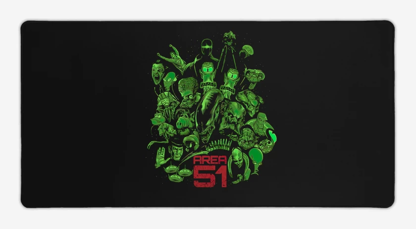 Mouse pad Gamer Area 51 Clásicos
