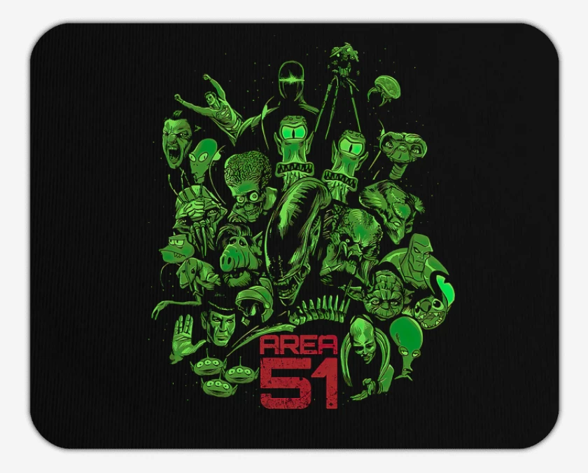 Mousepad Area 51 Clásicos