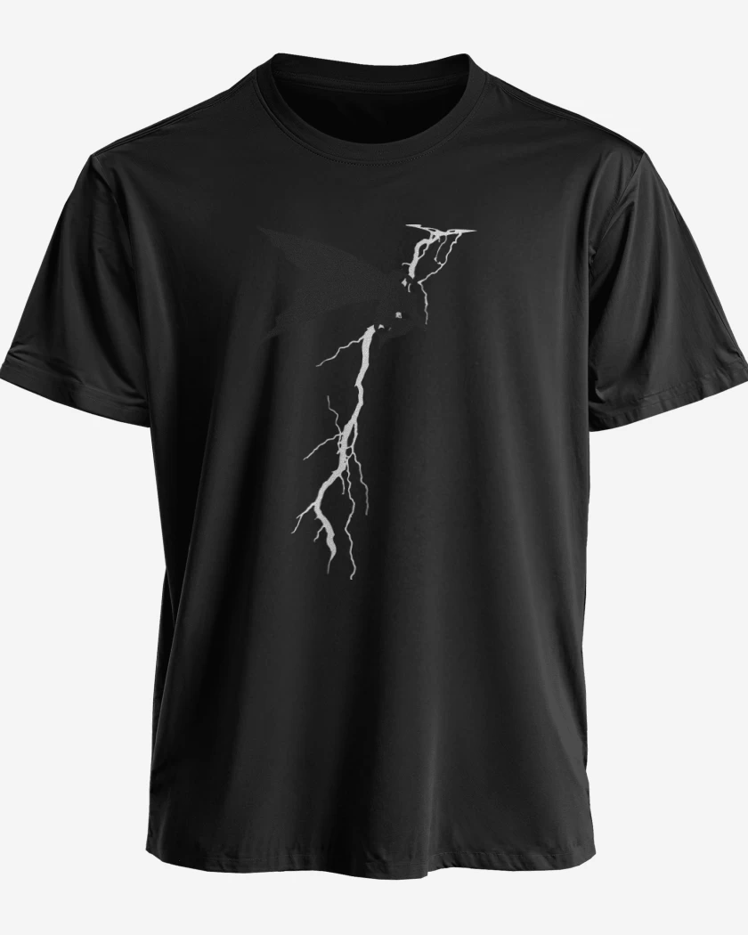 Polera premium Negro de Batman TDK Returns