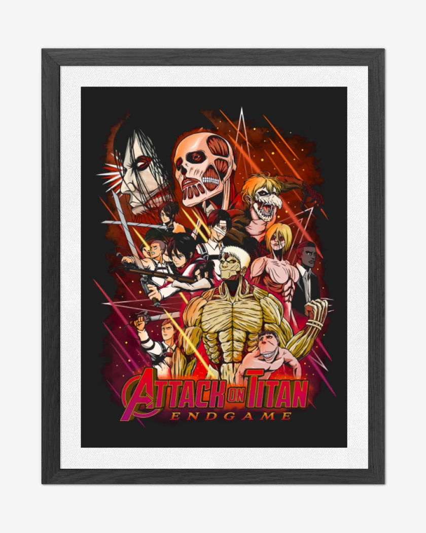 Cuadro decorativo Attack on Titan EndGame