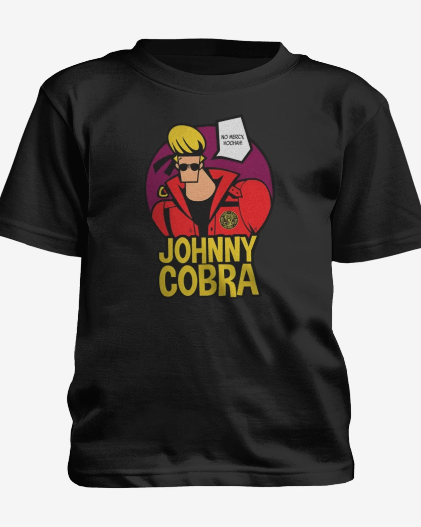 Polera de niño Negro de Johnny Cobra