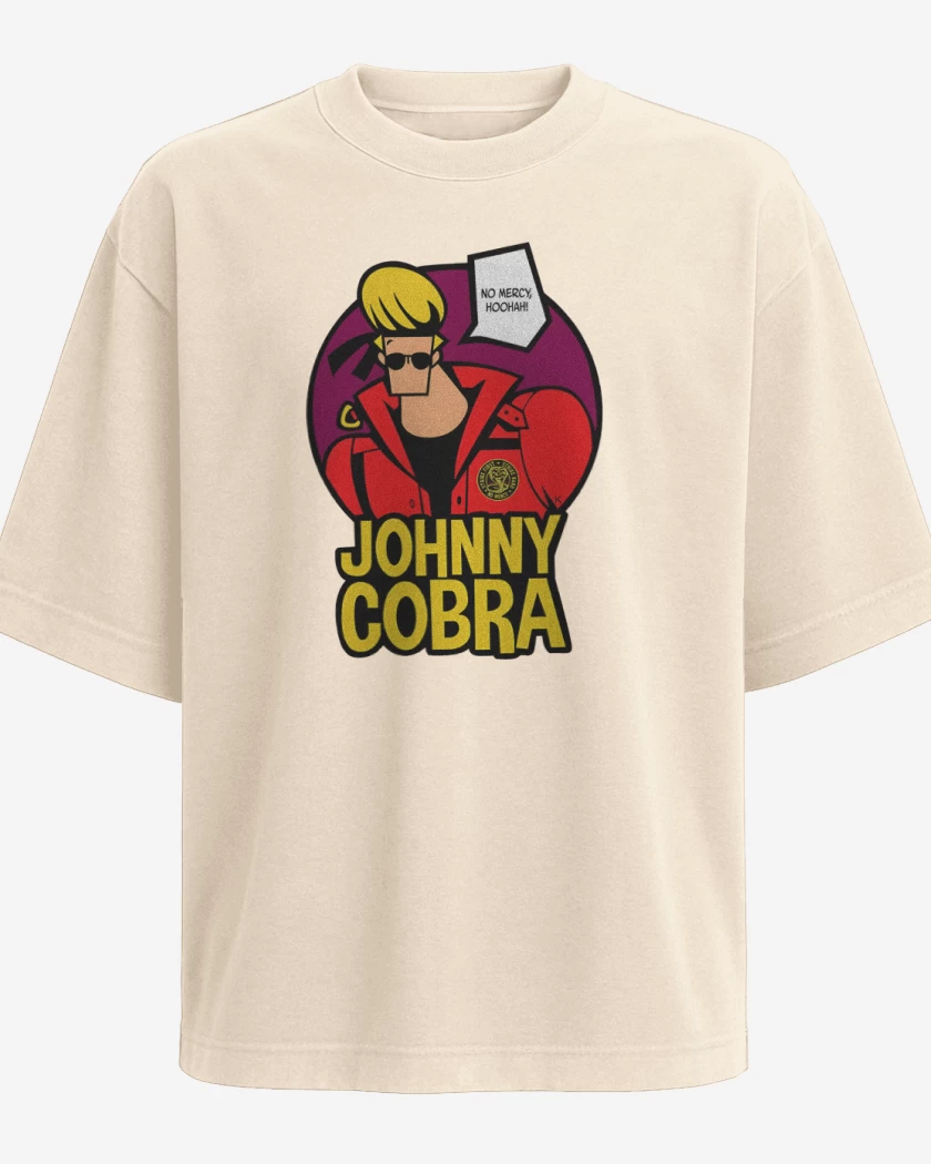 Polera Oversize Beige de Johnny Cobra