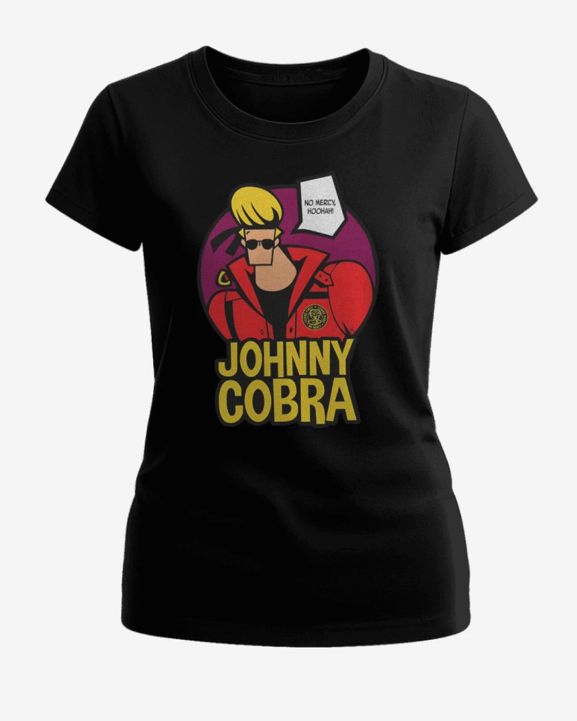 Polera de Mujer Negro de Johnny Cobra