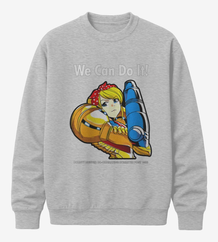 Poleron polo Samus We Can Do IT!
