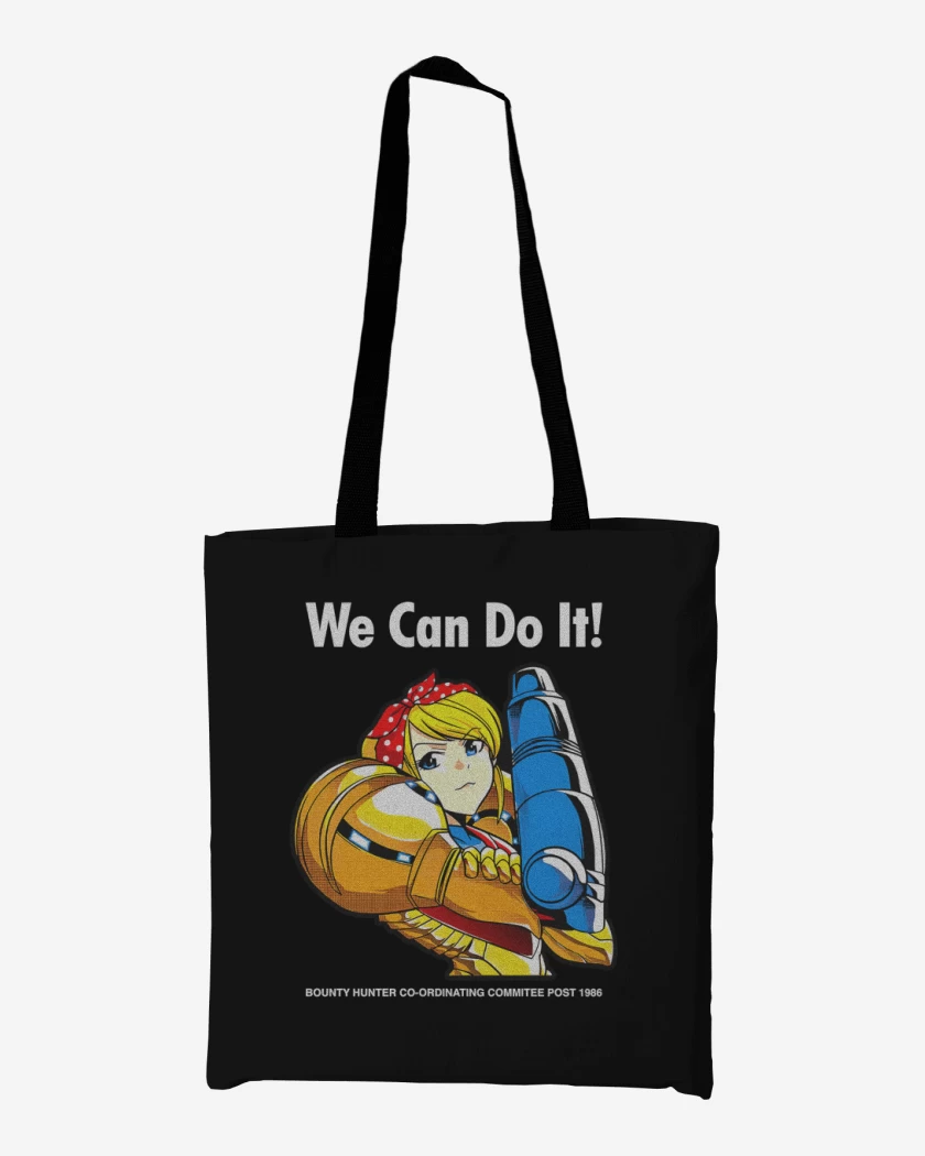 Totebag Samus We Can Do IT!