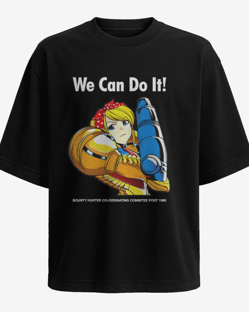 Polera Oversize Samus We Can Do IT!