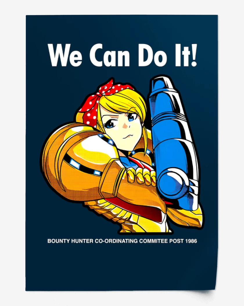 Print Samus We Can Do IT!
