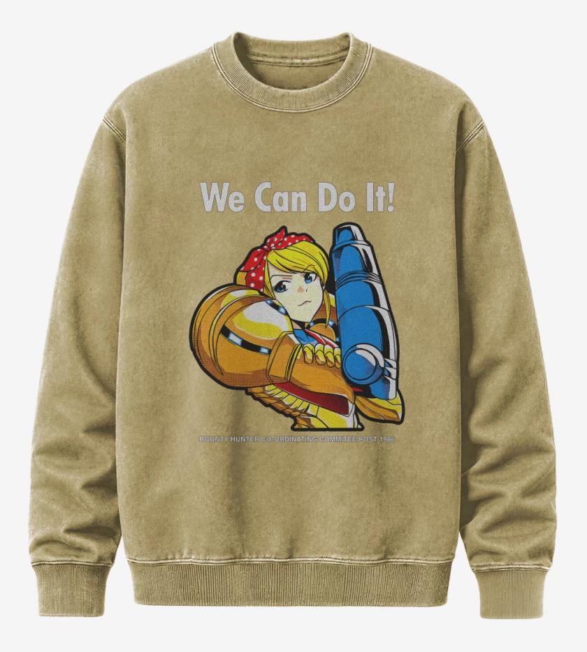 Poleron Polo Acid Wash Beige de Samus We Can Do IT!