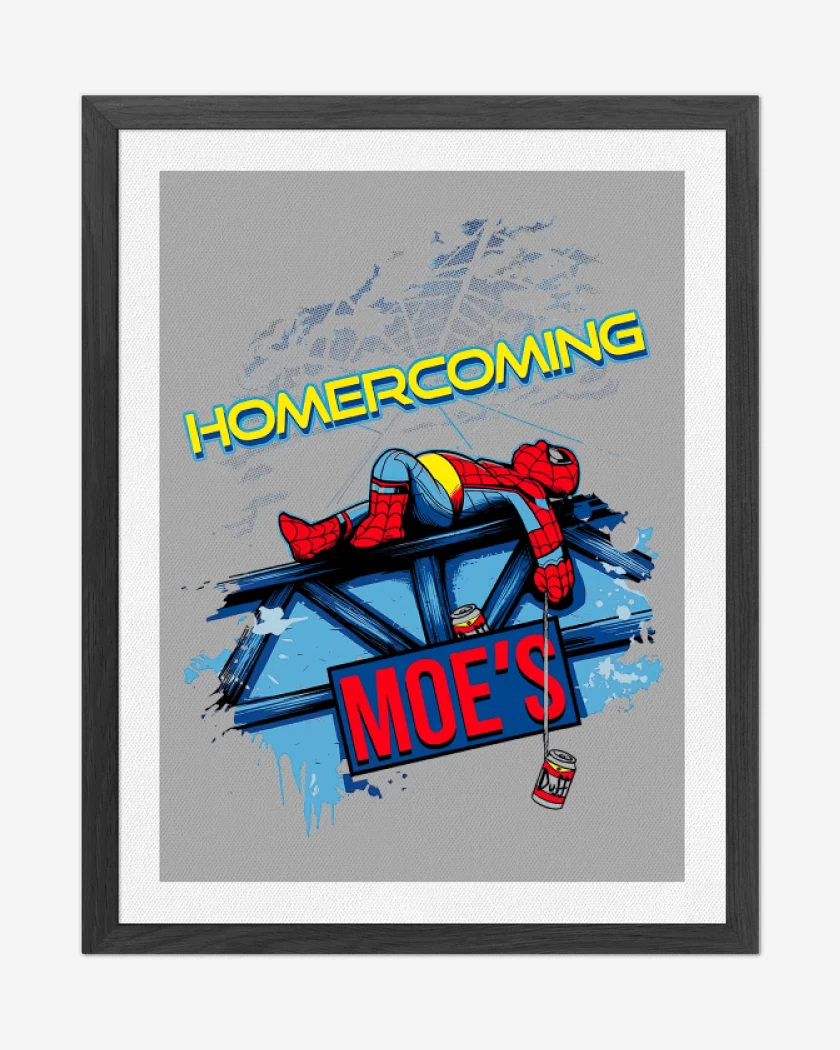 Cuadro decorativo Gris Melange de Homercoming