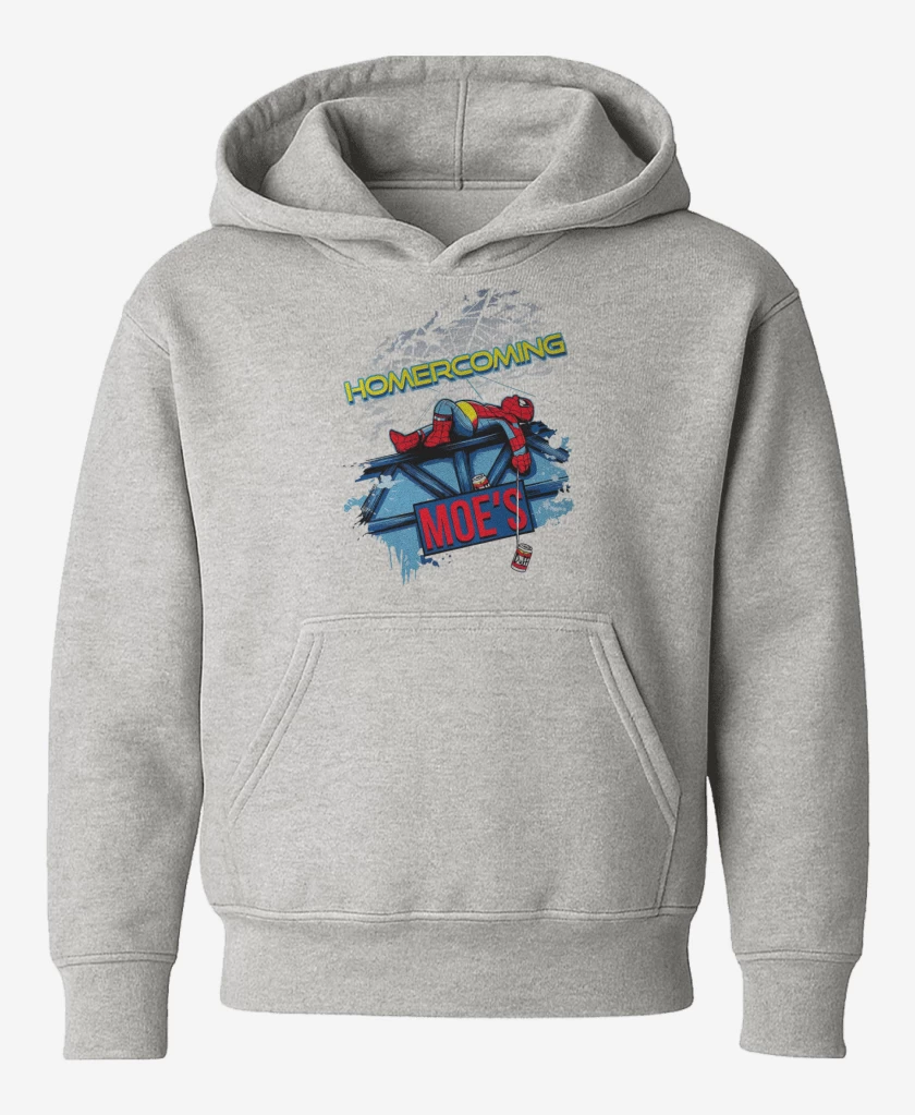 Poleron de niño Gris Melange de Homercoming